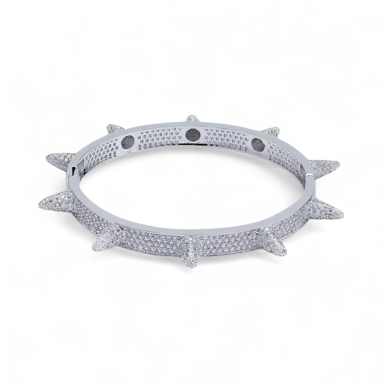 Iced Spike Bangle